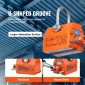 VEVOR Magnetic Lifter, 220 lbs/100 kg ικανότητα έλξης, 2,5 συντελεστής ασφάλειας, νεοδύμιο & χάλυβας, μαγνήτης ανύψωσης με απελευθέρωση, μαγνήτες μόνιμης ανύψωσης, μαγνήτης βαρέως τύπου για ανυψωτικό, γερανός καταστήματος, μπλοκ, σανίδα