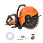 VEVOR 16"/40,6 cm Ηλεκτρικό πριόνι σκυροδέματος υγρό/στεγνό πριόνι με αντλία νερού και λεπίδα