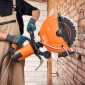 VEVOR 14"/35,6 cm Ηλεκτρικό πριόνι σκυροδέματος υγρό/στεγνό πριόνι με αντλία νερού και λεπίδα