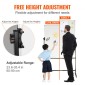 VEVOR Rolling Magnetic Whiteboard, Κινητός Λευκός Πίνακας Διπλής Όψης 24x48 ίντσες, Ρυθμιζόμενος Ύψος Dry Erase Board με ρόδες, 1 Magnetic Erase & 3 Dry Erase Markers & Mobile Tray for Office School