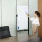 VEVOR Rolling Magnetic Whiteboard, Κινητός Λευκός Πίνακας Διπλής Όψης 24x48 ίντσες, Ρυθμιζόμενος Ύψος Dry Erase Board με ρόδες, 1 Magnetic Erase & 3 Dry Erase Markers & Mobile Tray for Office School