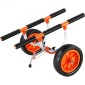 Καρότσι VEVOR Heavy Duty Kayak, χωρητικότητα 204,1 κιλών, Αποσπώμενο καρότσι κανόε με μασίφ λάστιχα 30,5 cm, ρυθμιζόμενο πλάτος & αντιολισθητικό πόδι στήριξης, για καγιάκ Canoes Paddleboards Float Mats Jon Boats