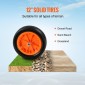 Καρότσι VEVOR Heavy Duty Kayak, χωρητικότητα 204,1 κιλών, Αποσπώμενο καρότσι κανόε με μασίφ λάστιχα 30,5 cm, ρυθμιζόμενο πλάτος & αντιολισθητικό πόδι στήριξης, για καγιάκ Canoes Paddleboards Float Mats Jon Boats