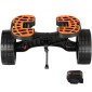 Καρότσι VEVOR Heavy Duty Kayak, χωρητικότητα φόρτωσης 320 λίβρες, Αποσπώμενο καρότσι κανόε τρόλεϊ με ελαστικά 10'', ρυθμιζόμενα στηρίγματα & αντιολισθητικό πόδι στήριξης, για καγιάκ Canoes Paddleboards Float Mats Jon Boats