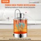 VEVOR Essential Oil Still Water Distiller 49,2L with Thumper Keg & Water Pump