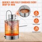 VEVOR Essential Oil Still Water Distiller 49,2L with Thumper Keg & Water Pump