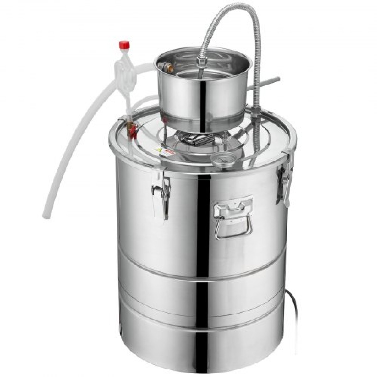 VEVOR Still Water Distiller 34,1L with Thumper Keg & Water Pump