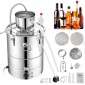 VEVOR Still Water Distiller 34,1L with Thumper Keg & Water Pump