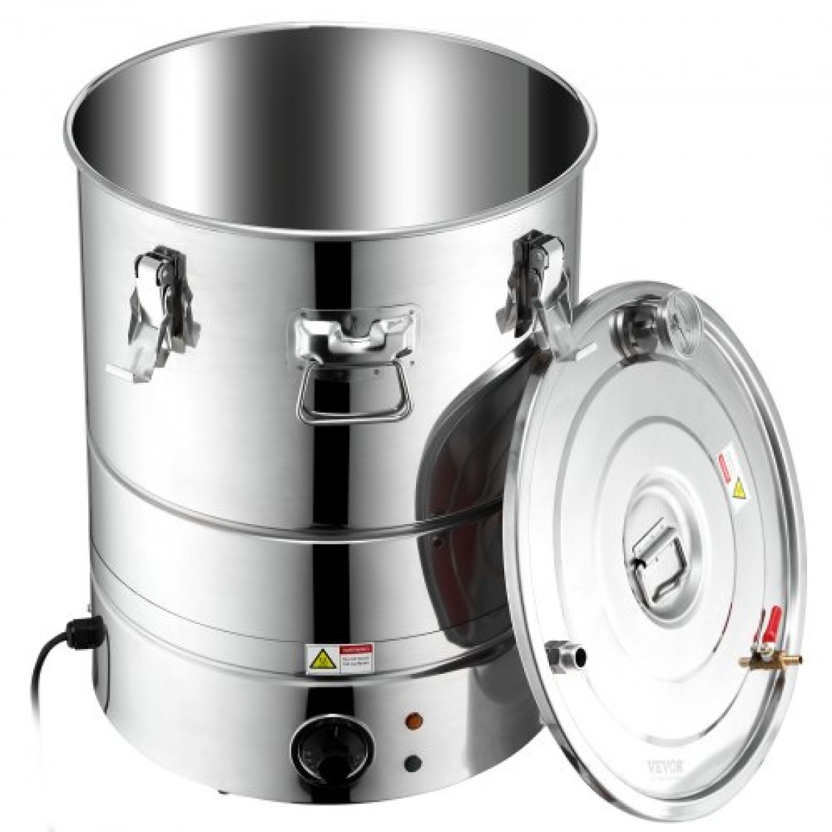 VEVOR Still Water Distiller 34,1L with Thumper Keg & Water Pump
