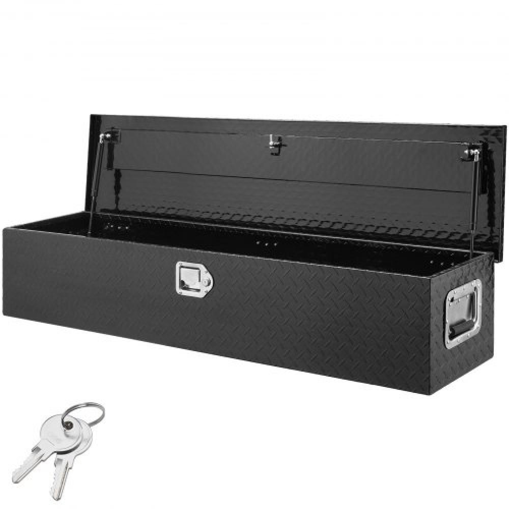 VEVOR 121,9x38,1x38,1 cm Εργαλειοθήκη βαρέως τύπου ράβδου αλουμινίου για κρεβάτι φορτηγού