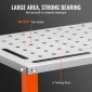 Τραπέζι συγκόλλησης VEVOR 91,4 cm x 45,7 cm, 544 kg Χωρητικότητα φορτίου Steel Welding Τραπέζι εργασίας σε ρόδες, Φορητός πάγκος εργασίας 2 στρώσεων με τροχούς πέδησης, 4 υποδοχές εργαλείων, οπές στερέωσης 1,6 cm