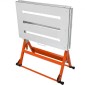 Τραπέζι συγκόλλησης VEVOR 76,2 cm x 50,8 cm, 181,4 kg Χωρητικότητα φορτίου Steel Welding Τραπέζι εργασίας σε ρόδες, Πτυσσόμενος πάγκος εργασίας με τρεις σχισμή 2,8 cm, 3 γωνίες κλίσης, ρυθμιζόμενο ύψος, αναδιπλούμενες ράγες οδήγησης