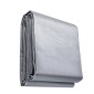 VEVOR Tarp Αδιάβροχο 487,7 x 609,6 cm, Πλαστικό κάλυμμα Poly Tarp 0,25 mm, Πολλαπλών χρήσεων στο σκίσιμο UV και ανθεκτικό στη θερμοκρασία μουσαμά εξωτερικού χώρου με ενισχυμένους δακτύλιους υψηλής αντοχής (Ασημί/Καφέ)