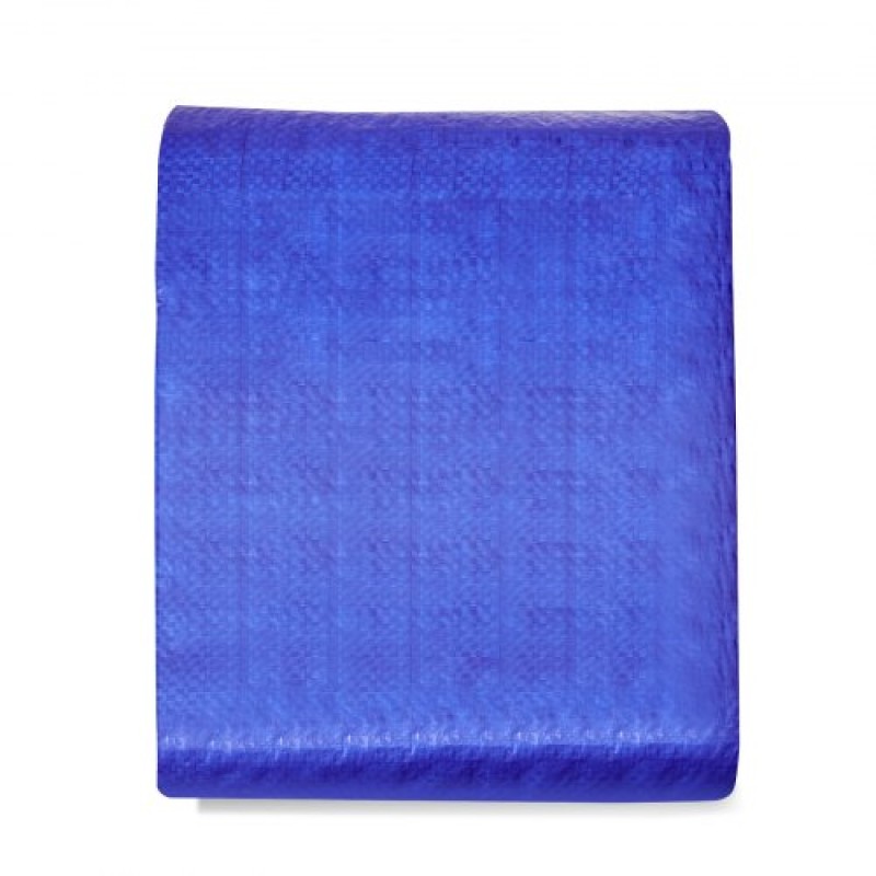 VEVOR Tarp Waterproof 10x12 ft, 5 Mil Plastic Poly Tarp Cover, Multi Purpose Tear UV and Temperature Resistant Outdoor Tarpaulin with Reinforced Grommets and Edges (Blue)