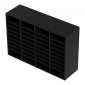 VEVOR Wood Literature Organizer, 36 διαμερίσματα, Ταξινόμηση αρχείων με αφαιρούμενα ράφια, Υποδοχή γραμματοκιβωτίων για Office Home Classroom Οργανισμός Mailrooms, Πιστοποίηση EPA, Μαύρο