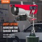 VEVOR Electric Hoist, 598,7 kg Ανυψωτική ικανότητα, 1150W 220V Ηλεκτρικό συρμάτινο βαρούλκο από χάλυβα με ασύρματο τηλεχειριστήριο, 1219 cm Ύψος ανύψωσης μονής καλωδίου & κινητήρας, για εργοστάσιο αποθήκης γκαράζ