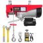 VEVOR Electric Hoist, 249,5 kg Ανυψωτική ικανότητα, 510W 220V Ηλεκτρικό συρμάτινο βαρούλκο με ασύρματο τηλεχειριστήριο, 1219 cm Ύψος ανύψωσης μονού καλωδίου & κινητήρα καθαρού χαλκού, για εργοστάσιο αποθήκης γκαράζ