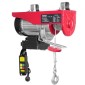 VEVOR Electric Hoist, 798 kg ανυψωτική ικανότητα, 1450W 220V ηλεκτρικό συρμάτινο βαρούλκο με ασύρματο τηλεχειριστήριο, 1219 cm Ύψος ανύψωσης μονού καλωδίου & κινητήρα καθαρού χαλκού, για εργοστάσιο αποθήκης γκαράζ