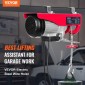 VEVOR Electric Hoist, 598,7 kg Ανυψωτική ικανότητα, 1150W 220V Ηλεκτρικό συρμάτινο βαρούλκο από χάλυβα με ενσύρματο τηλεχειριστήριο 427 cm, Ύψος ανύψωσης μονού καλωδίου 1219 cm & μοτέρ καθαρού χαλκού, για εργοστάσιο αποθήκης γκαράζ