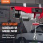 VEVOR Electric Hoist, 249,5 kg Ανυψωτική ικανότητα, 510W 220V Ηλεκτρικό συρμάτινο βαρούλκο από ατσάλι με ενσύρματο τηλεχειριστήριο 427 cm, Ύψος ανύψωσης μονού καλωδίου 1219 cm & μοτέρ καθαρού χαλκού, για εργοστάσιο αποθήκης γκαράζ