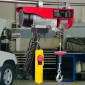 VEVOR Electric Hoist, 249,5 kg Ανυψωτική ικανότητα, 510W 220V Ηλεκτρικό συρμάτινο βαρούλκο από ατσάλι με ενσύρματο τηλεχειριστήριο 427 cm, Ύψος ανύψωσης μονού καλωδίου 1219 cm & μοτέρ καθαρού χαλκού, για εργοστάσιο αποθήκης γκαράζ