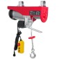VEVOR Electric Hoist, 998 kg ανυψωτική ικανότητα, 1600W 220V ηλεκτρικό συρμάτινο βαρούλκο από ατσάλι με ενσύρματο τηλεχειριστήριο 427 cm, Ύψος ανύψωσης μονού καλωδίου 1219 cm & κινητήρας καθαρού χαλκού, για εργοστάσιο αποθήκης γκαράζ
