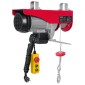 VEVOR Electric Hoist, 998 kg ανυψωτική ικανότητα, 1600W 220V ηλεκτρικό συρμάτινο βαρούλκο από ατσάλι με ενσύρματο τηλεχειριστήριο 427 cm, Ύψος ανύψωσης μονού καλωδίου 1219 cm & κινητήρας καθαρού χαλκού, για εργοστάσιο αποθήκης γκαράζ