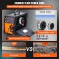 VEVOR MIG Welder 250 Amp MIG TIG Arc Welder 3 in 1 Welder Welding Machine 220V TIG Welder Lift ARC Welder MMA Stick IGBT DC Inverter Welder Digital Display Combo Welding Machine