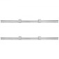 VEVOR Linear Guide Rail Set, SBR20 1000mm, 2 PCS 39,4 in/1000 mm SBR20 Guide Rails και 4 PCS SBR20UU Slide Blocks, Linear Rails and Bearings for Automated Machines DIY Project CNC Router Machines
