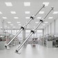 VEVOR Linear Guide Rail Set, SFC16 1000mm, 2 PCS 39,4 in/1000 mm SFC16 Guide Rails 4 PCS SC16 Slide Blocks 4 PCS Rail Supports, Linear Rails and Bearings Kit for Automated Machines CNC DIY Project
