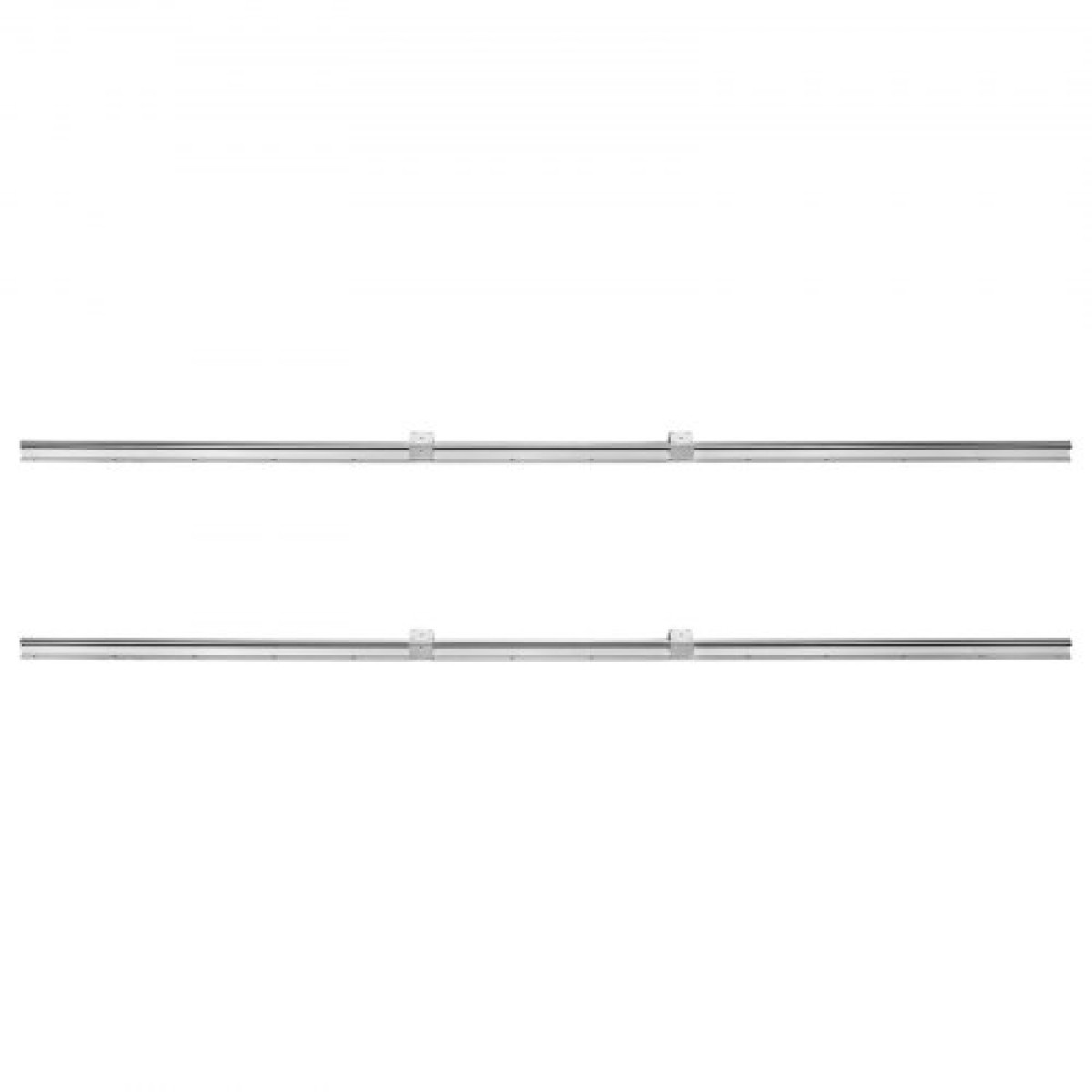 VEVOR Linear Guide Rail Set, SBR16 2000mm, 2 PCS 78,7 in/2000 mm SBR16 Guide Rails και 4 PCS SBR16UU Slide Blocks, Linear Rails and Bearings for Automated Machines DIY Project CNC Router Machines