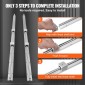 VEVOR Linear Guide Rail Set, SBR16 1500mm, 2 PCS 59 in/1500 mm SBR16 Guide Rails και 4 PCS SBR16UU Slide Blocks, Linear Rails and Bearings Kit for Automated Machines DIY Project CNC Router Machines