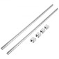 VEVOR Linear Guide Rail Set, SBR16 1500mm, 2 PCS 59 in/1500 mm SBR16 Guide Rails και 4 PCS SBR16UU Slide Blocks, Linear Rails and Bearings Kit for Automated Machines DIY Project CNC Router Machines