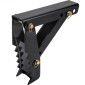 VEVOR 18\" Backhoe Thumb, 1/2\" Deeth Thickness Heavy Duty Excavator Thumb, Black Steel Weld On Thumb Attachments with 12mm Bolt-On Design Ρυθμιζόμενος μηχανικός αντίχειρας για εκσκαφέα/εκσκαφέας