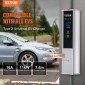 VEVOR Portable EV Charger Type 2, 16A 3,68 kW/11 kW, Electric Vehicle Car Charging Charging CEE 16 Plug LCD, IEC 62196 Home Station EV Charging with Carry Bag Charging Cable Hook, IP66