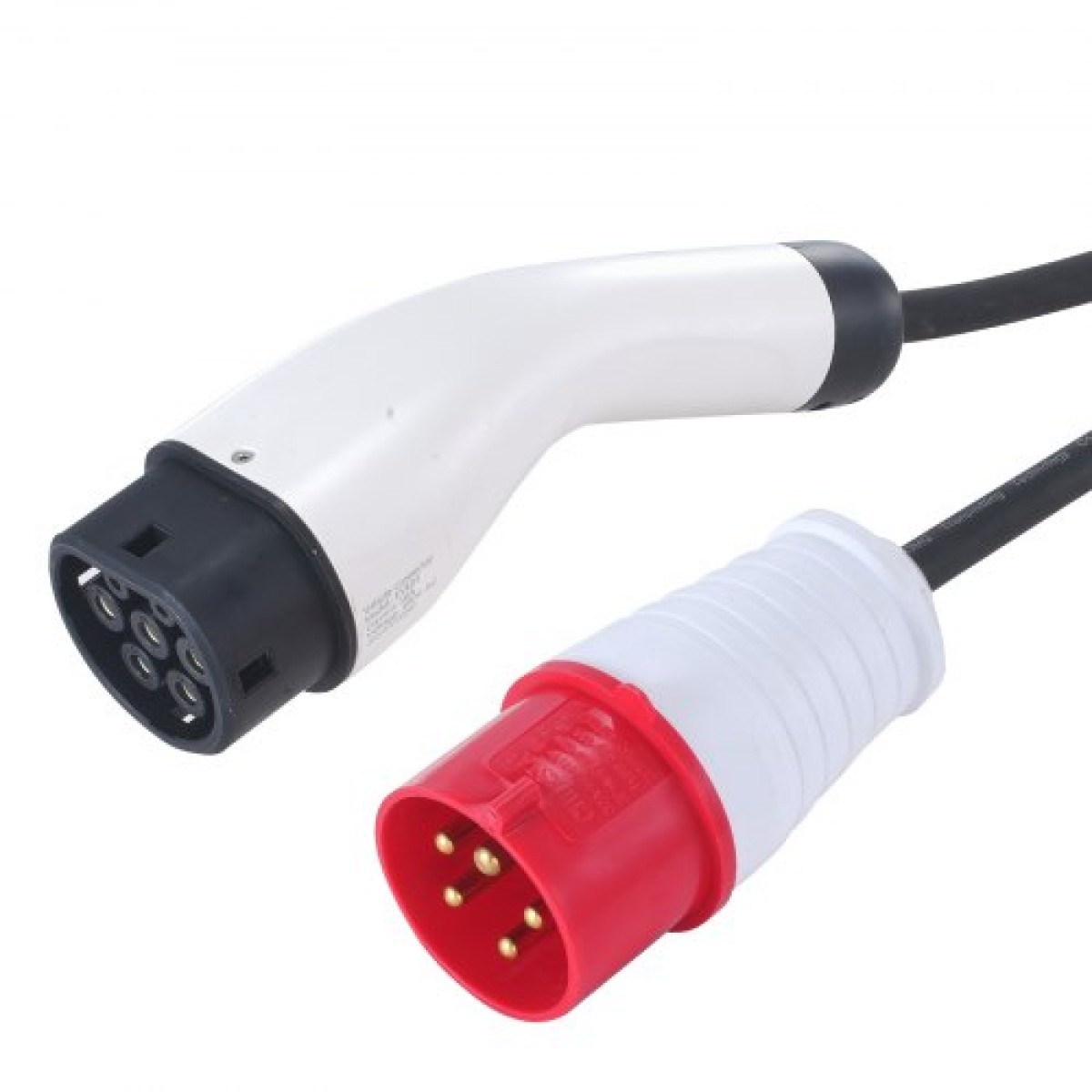 VEVOR Portable EV Charger Type 2, 16A 3,68 kW/11 kW, Electric Vehicle Car Charging Charging CEE 16 Plug LCD, IEC 62196 Home Station EV Charging with Carry Bag Charging Cable Hook, IP66