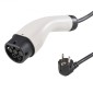 VEVOR Portable EV Charger Type 2, 16A 3,7 kW, Electric Vehicle Car Charging Charging CEE 7/7 Plug, IEC 62196 Home EV Charging Station with Storage Bag Charging Cable Hook, IP66