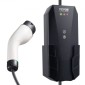 VEVOR Portable EV Charger Type 2, 16A 3,7 kW, Electric Vehicle Car Charging Charging CEE 7/7 Plug, IEC 62196 Home EV Charging Station with Storage Bag Charging Cable Hook, IP66