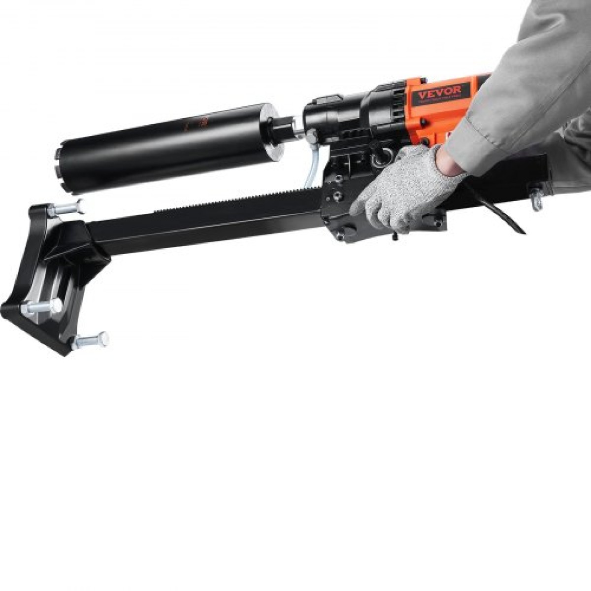 VEVOR Wet&Dry Diamond Core Drill Machine Concrete Core Drill Rig 3200W 750RPM