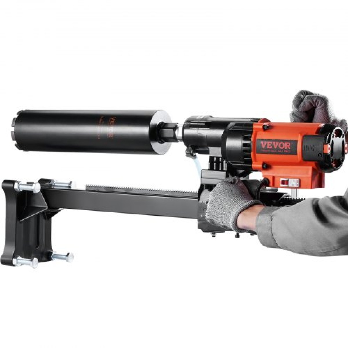 VEVOR Wet&Dry Diamond Core Drill Machine Concrete Core Drill Rig 3200W 750RPM