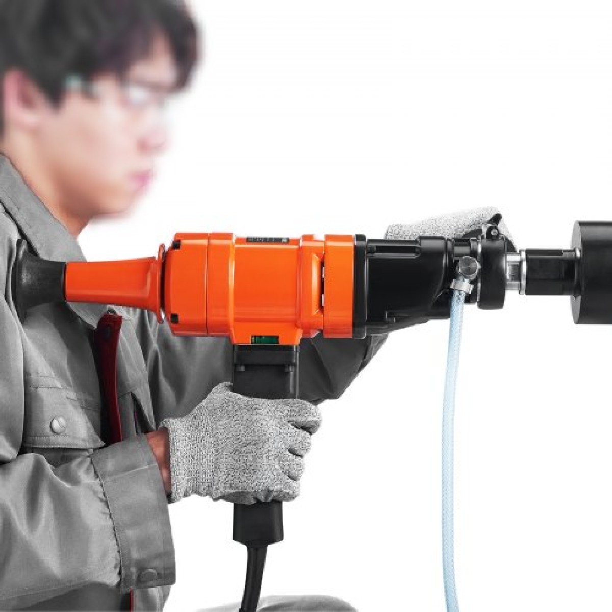 VEVOR Diamond Core Drill Machine Handheld Concrete Core Drill Rig 10,2 cm Bit 1500W