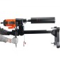 VEVOR Diamond Core Drill Machine Concrete Core Drill Rig Casters 3200W 750RPM