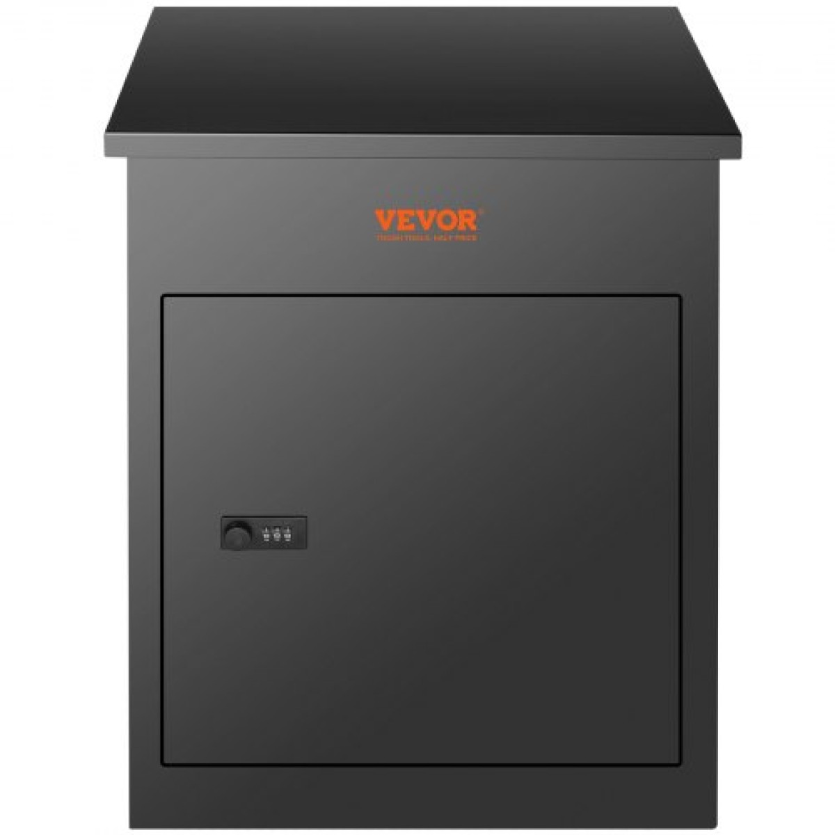 VEVOR Mailboxes for Outside 17.3"x13.8"x22.8", Κουτιά παράδοσης πακέτου από γαλβανισμένο χάλυβα για εξωτερικό με κωδικοποιημένη κλειδαριά, αντικλεπτικό διάφραγμα, IPX3 αδιάβροχο κουτί παράδοσης για πακέτα για βεράντα, πεζοδρόμιο