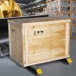 Πιρούνια παλετών VEVOR, 907,2 kg Σφιγκτήρας σε πιρούνια παλέτας, Πιρούνια κάδου τρακτέρ 109,2 cm συνολικού μήκους με ρυθμιζόμενη ράβδο σταθεροποίησης, Πιρούνια παλετών βαρέως τύπου για προσαρτήματα τρακτέρ, ολισθηρό τιμόνι, κάδος φορτωτή