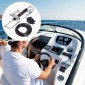 VEVOR Hydraulic Outboard Steering Kit, Marine Boat Hydraulic Steering System, με κύλινδρο αμφίδρομης κλειδαριάς αντλίας τιμόνι και υδραυλικό σωλήνα διεύθυνσης 6 m, για μονοκινητήρια σκάφη μονού σταθμού