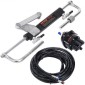 VEVOR Hydraulic Outboard Steering Kit, Marine Boat Hydraulic Steering System, με κύλινδρο αμφίδρομης κλειδαριάς αντλίας τιμόνι και υδραυλικό σωλήνα διεύθυνσης 6 m, για μονοκινητήρια σκάφη μονού σταθμού