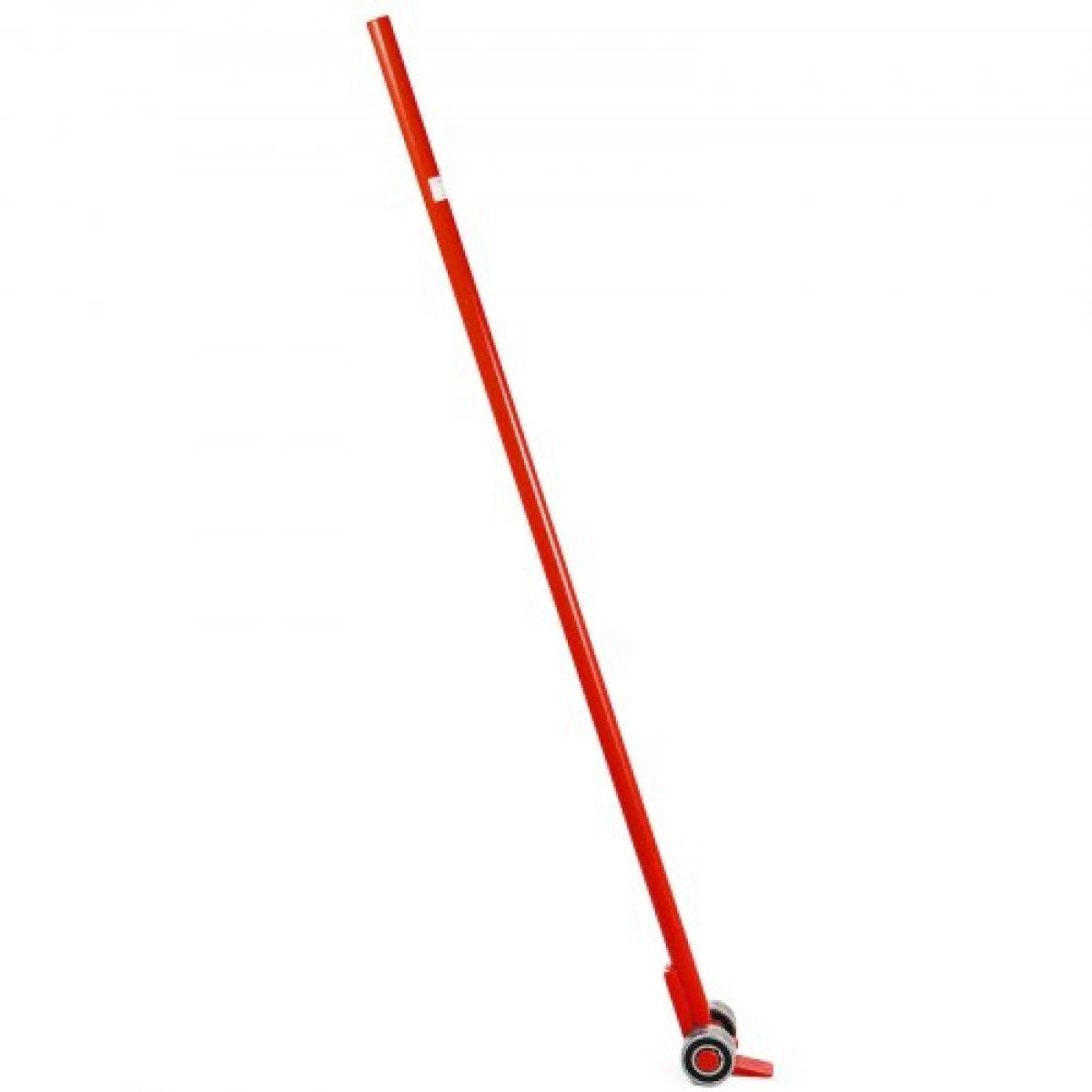 VEVOR 3T Prylever Bar 3000 kg Χωρητικότητα Steel Pry Lever Bar Heavy Duty with Wheels Prylever με λαβή μήκους 152,4 cm