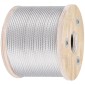 VEVOR 304 Καλώδιο από ανοξείδωτο ατσάλι 3/16 ιντσών 7 x 19 ατσάλινο συρματόσχοινο 250 πόδια Ατσάλινο καλώδιο για κάγκελα καταστρώματος DIY κιγκλίδωμα