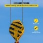 VEVOR 1/4" Καλώδιο από ανοξείδωτο χάλυβα 200FT, T304 7x19 Σύστημα κιγκλιδώματος καλωδίου πιο σφιχτό πυρήνα Σύρμα φράχτη κιτ κιγκλίδωμα καταστρώματος αεροσκαφών