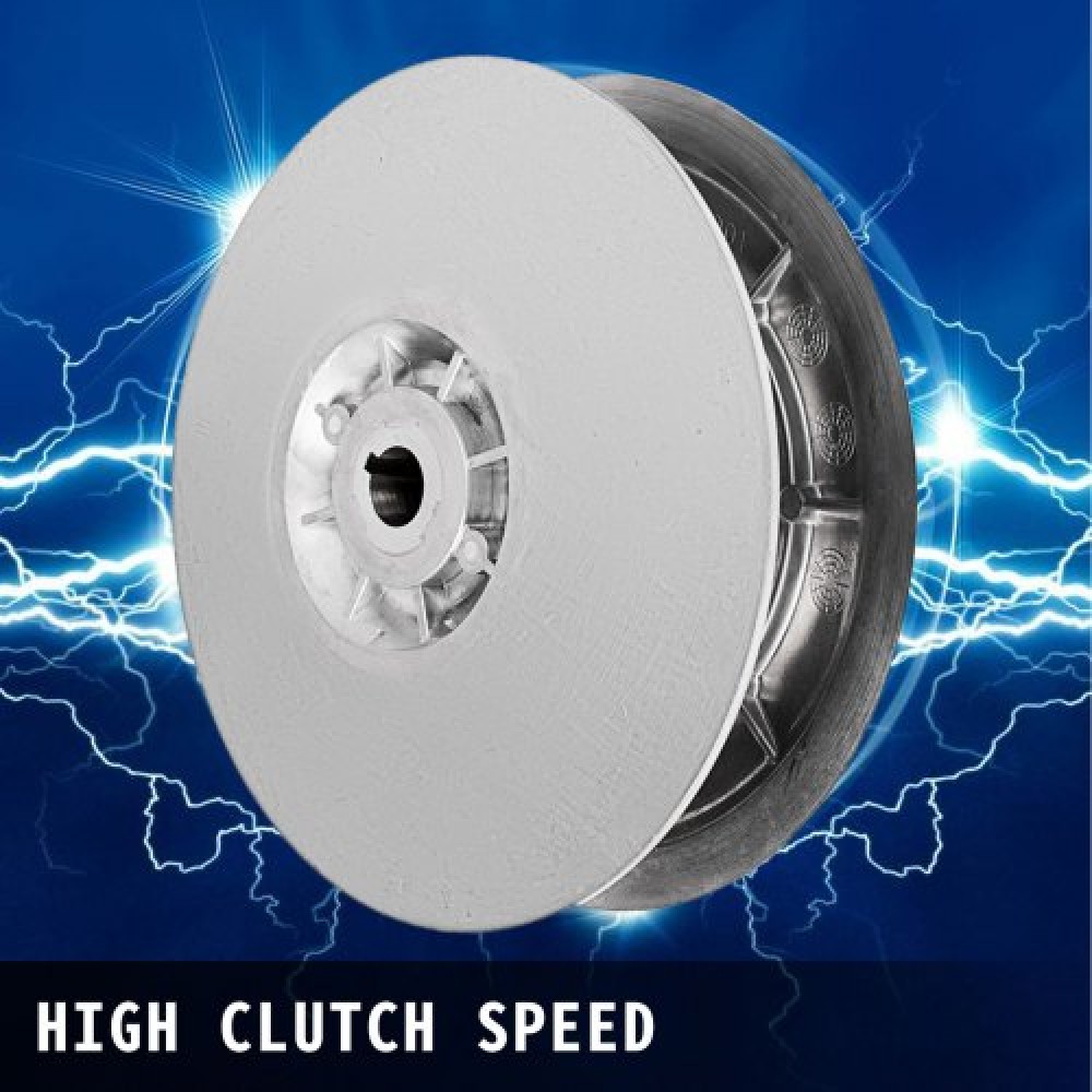 VEVOR Rear Driven Clutch Kit for Yamaha Gas Golf Cart G2-G22 1985+ Secondary Clutch Driven Kit with Belt JN6-G6201-03 JN6-G6201-04, Silver